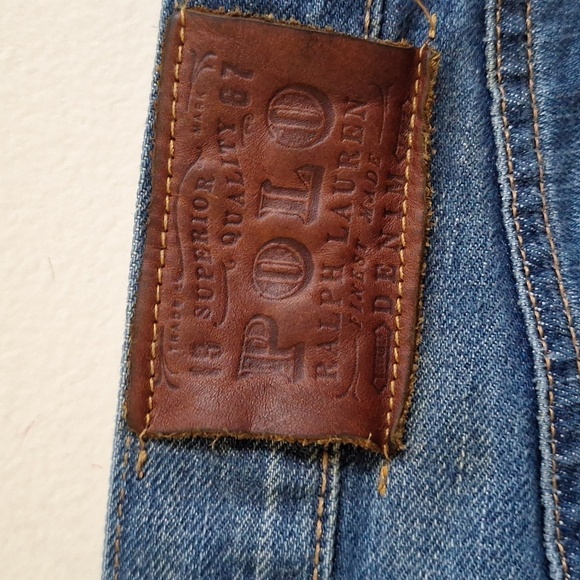 Ralph Lauren Polo Light Blue Straight Jeans Size 31/30 - Picture 3 of 14